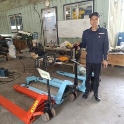 Service hand pallet Tangerang bisa cek unit langsung ke lokasi tanpa dikenakan biaya untuk mengetahui detail kerusakan unit.