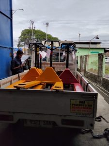 Pengiriman Service Hand Pallet Tangerang di daerah Cikande gratis.